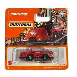 Matchbox MBX Mini Cargo Truck Red 2022 Diecast 1:64